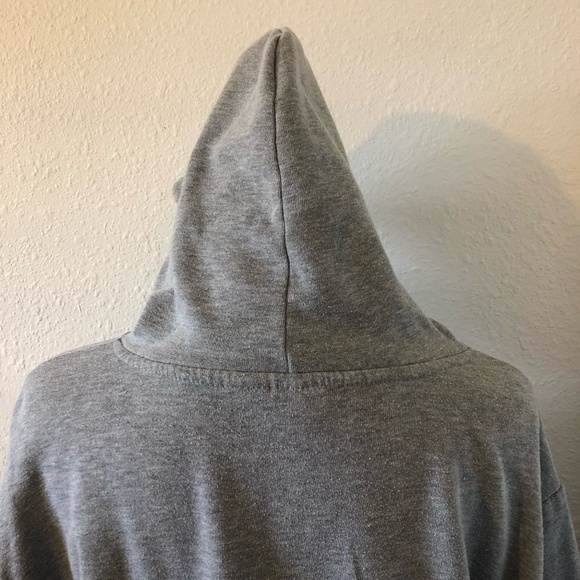 STAR WARS Sweatshirt Men's Size Large Gray The Mandalorian Hoodie The Child - Picture 10 of 11